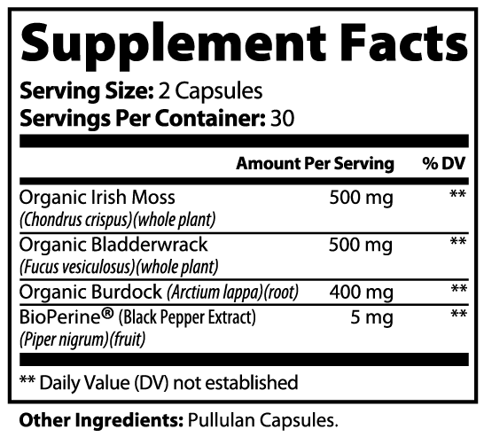 CWH Supply - Sea Moss Capsules