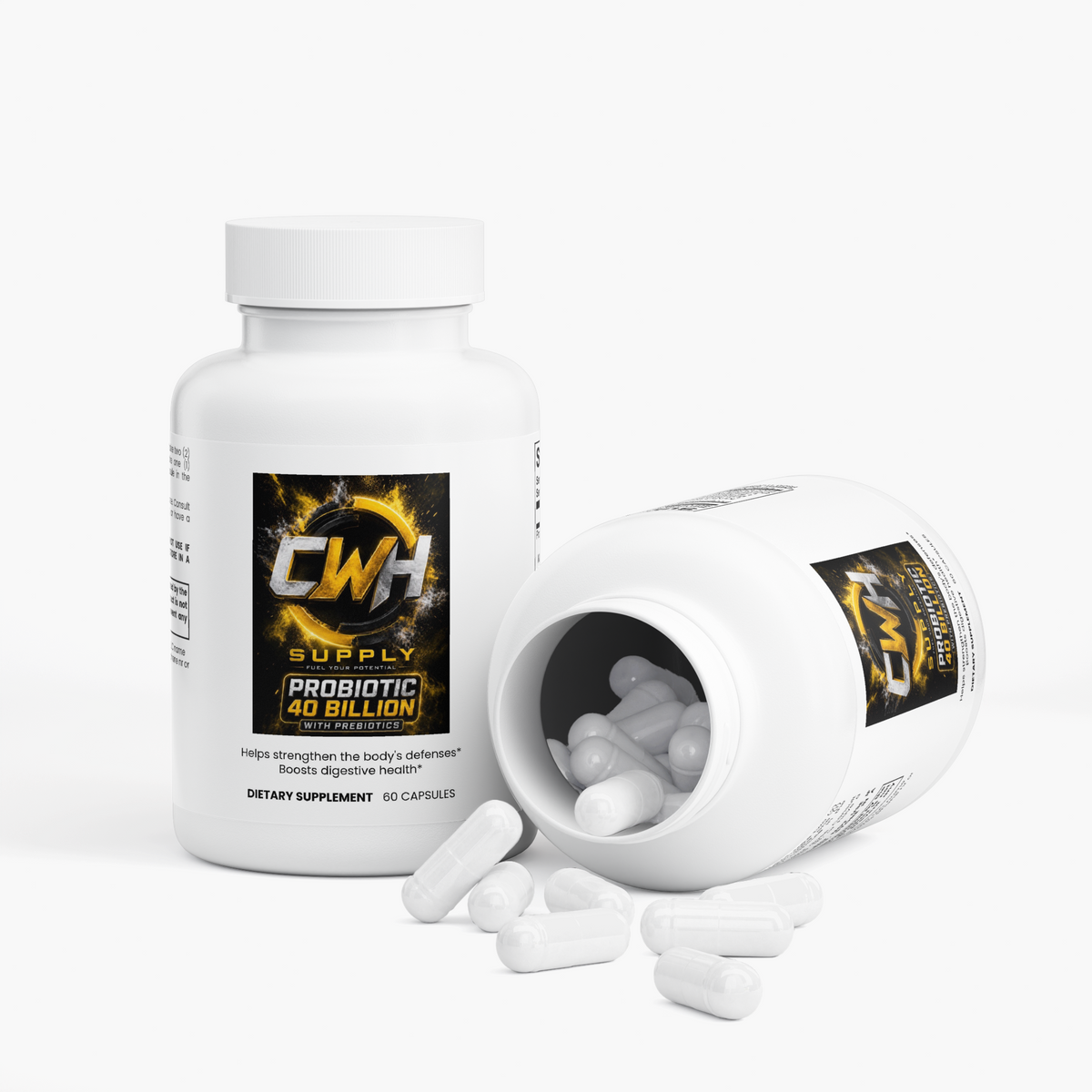 CWH Supply - Probiotic 40 Billion with Prebiotics