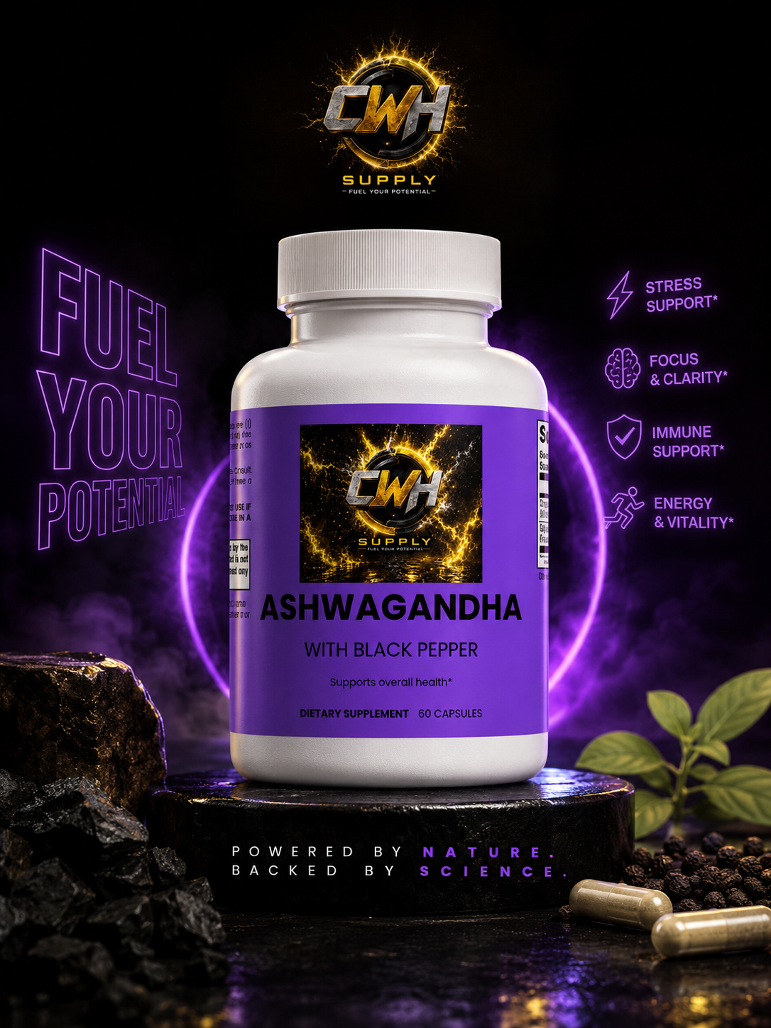 CWH Supply - Ashwagandha Supplement