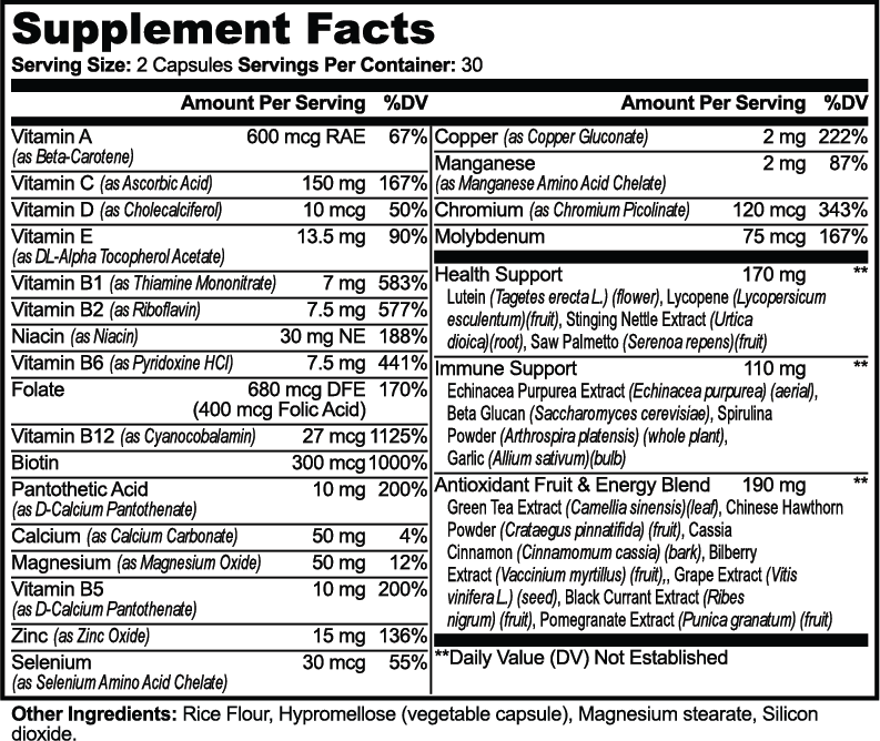 CWH Supply - Complete Multivitamin