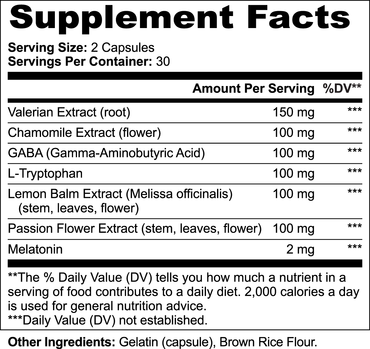 CWH Supply - Sleep Formula
